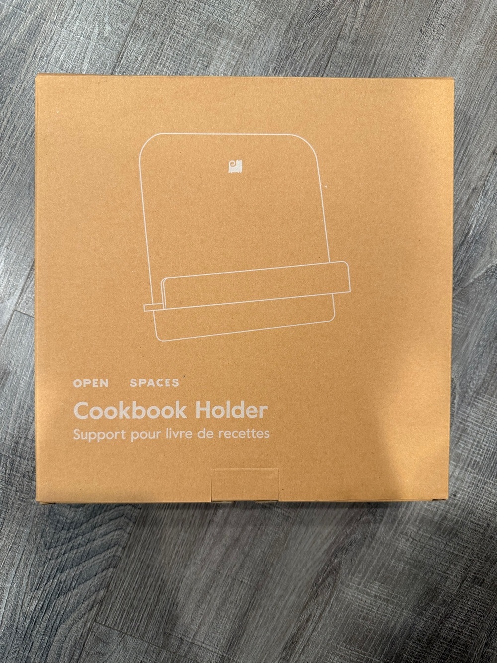 Open Spaces Pinewood Cookbook Holder - BNIB! - Picture 2 of 3